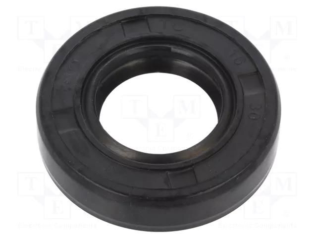 Oil seal; NBR caoutchouc; Thk: 7mm; -40÷100°C; Shore hardness: 70 ORING USZCZELNIENIA TECHNICZNE S-16X30X7-AOTC-N