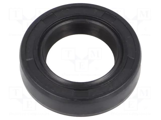 Oil seal; NBR caoutchouc; Thk: 7mm; -40÷100°C; Shore hardness: 70 ORING USZCZELNIENIA TECHNICZNE S-17X27X7-AOTC-N