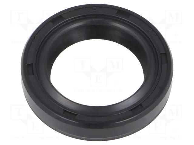 Oil seal; NBR caoutchouc; Thk: 5mm; -40÷100°C; Shore hardness: 70 ORING USZCZELNIENIA TECHNICZNE S-18X26X5-AOTC-N
