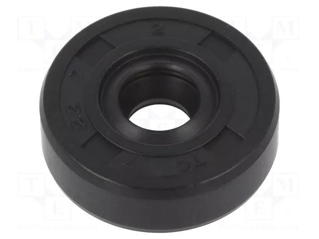 Oil seal; NBR caoutchouc; Thk: 7mm; -40÷100°C; Shore hardness: 70 ORING USZCZELNIENIA TECHNICZNE S-7X22X7-AOTC-N