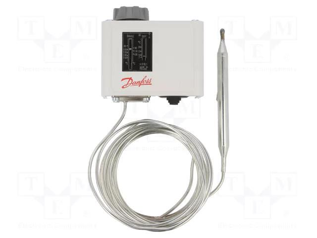 Sensor: thermostat with capillary; SPDT; 16A; 400VAC; 80÷150°C DANFOSS 060L117066