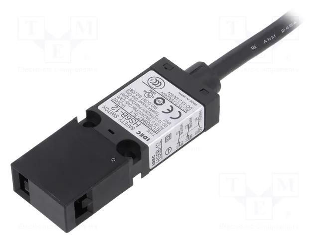 Safety switch: key operated; HS6B; NC x2 + NO; Features: no key IDEC HS6B-12B03