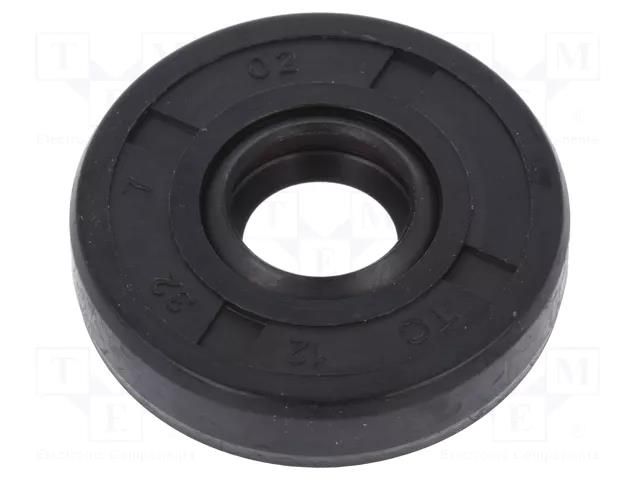 Oil seal; NBR caoutchouc; Thk: 7mm; -40÷100°C; Shore hardness: 70 ORING USZCZELNIENIA TECHNICZNE S-12X32X7-AOTC-N