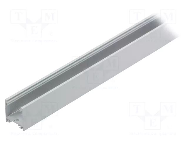 Profiles for LED modules; white; L: 1m; LINEA20; aluminium TOPMET TOP-LINEA20/WH-1M