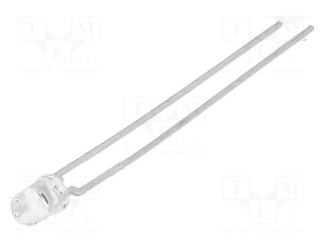 IR transmitter; 3mm; 940nm; transparent; 40mW; 44°; 1.15÷1.6VDC VISHAY VSLB3940