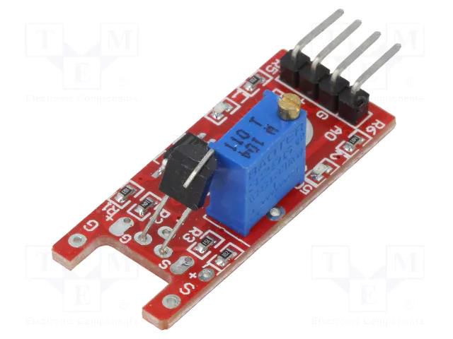 Sensor: touch; IC: LM393; Output signal: analog,digital (0 or 1) OKYSTAR OKY3427