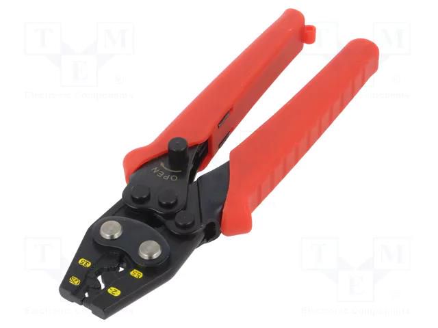 Tool: for crimping; non-insulated solder sleeves; 1.25÷5.5mm2 NEWBRAND NB-CRIMP501