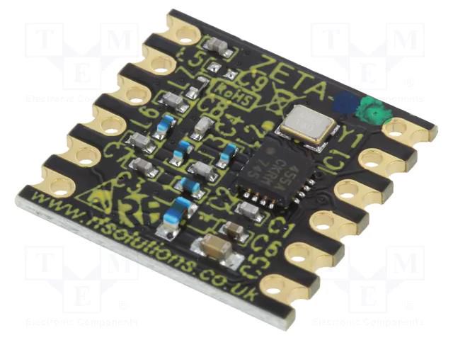 Module: RF; FM transceiver; 868MHz; SPI; -116dBm; 1.8÷3.6VDC; 13dBm RF SOLUTIONS ZETA-868-SO