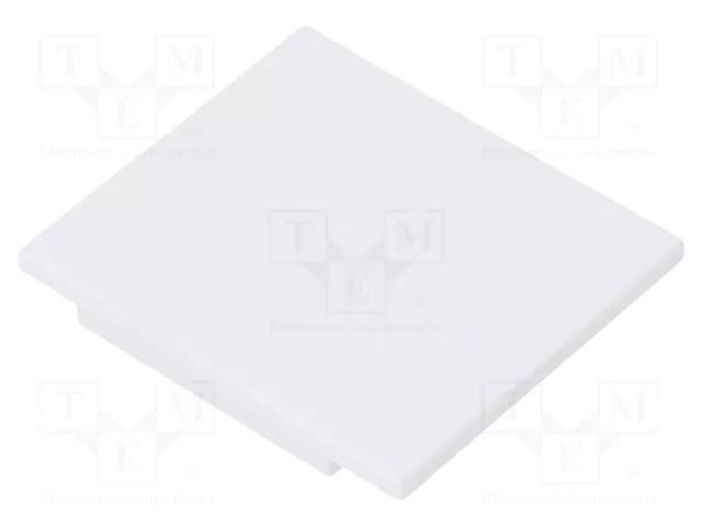 Cap for LED profiles; white; 2pcs; ABS; VARIO30-03 TOPMET TOP-V4890001