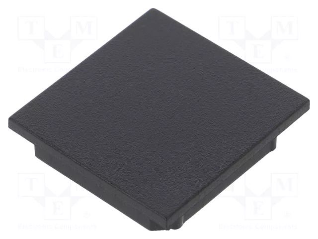 Cap for LED profiles; black; 2pcs; ABS; Kind of shutter: A TOPMET TOP-V4940002