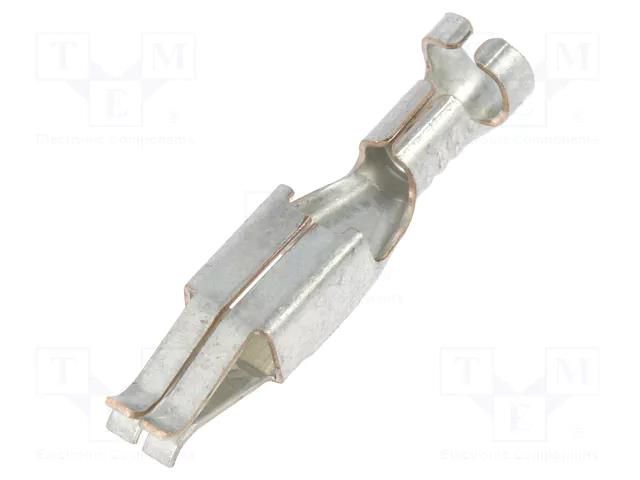 Contact; female; 2.8x0.8mm; Junior Timer; bronze; tinned; bulk TE Connectivity 925596-2
