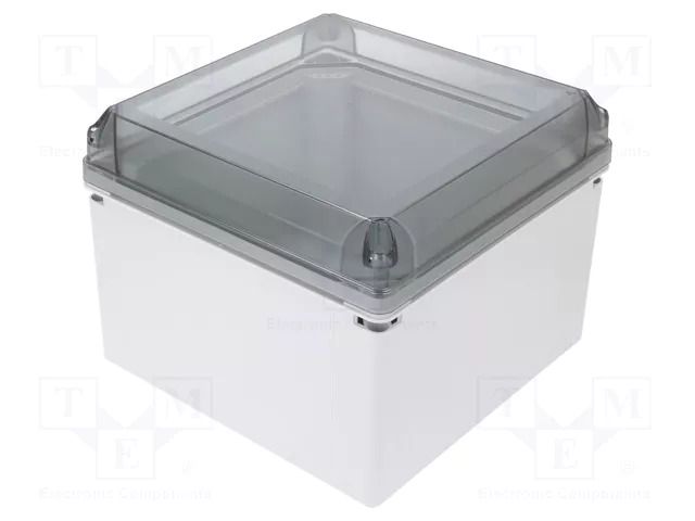 Enclosure: multipurpose; X: 300mm; Y: 300mm; Z: 220mm; GEOS; grey SPELSBERG GEOS-L-3030-22-TO