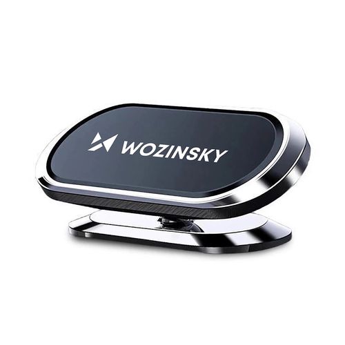 Wozinsky Self-Adhesive Magnetic Car Mount 360 for Dashboard Silver (WMH-06), Wozinsky 5907769300295 5907769300295