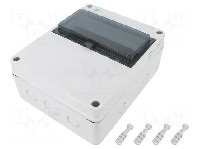 Enclosure: for modular components; IP65; light grey; HERMETICA ELEKTRO-PLAST NASIELSK EPN-2205-01