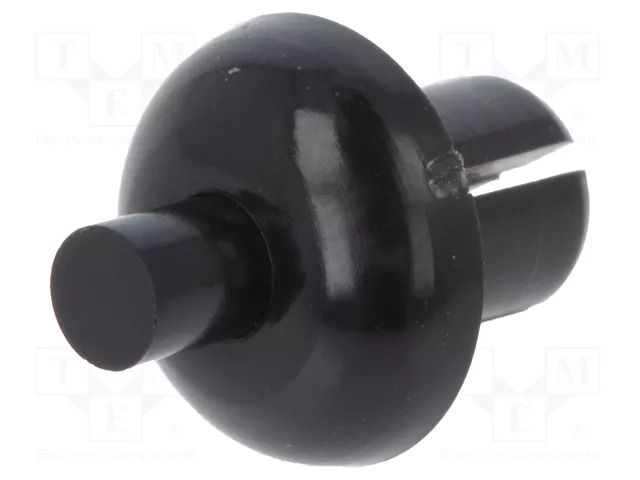 Rivet; polyamide; L.rivet: 6.1mm; black; push-in DREMEC DR8G4055.0X4.0B