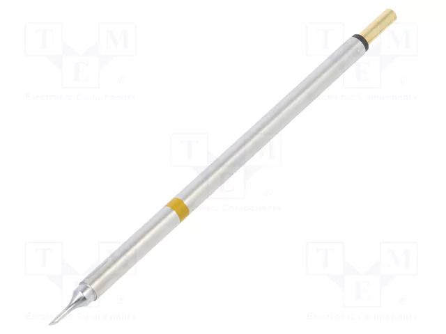 Tip; hoof; 1mm; 350÷398°C; for  soldering iron THERMALTRONICS P75BV010