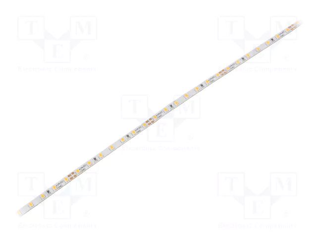 LED tape; white warm; 2216; LED/m: 140; 3.5mm; white PCB; IP20 WISVA OPTOELECTRONICS HH-30KUA-2216GWNB
