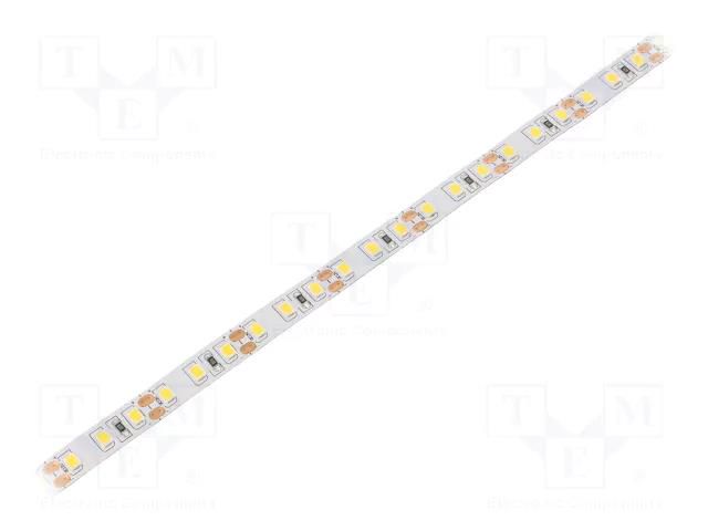 LED tape; white neutral; 2835; LED/m: 120; 8mm; white PCB; IP20 WISVA OPTOELECTRONICS HH-40KTG-2835FWNA