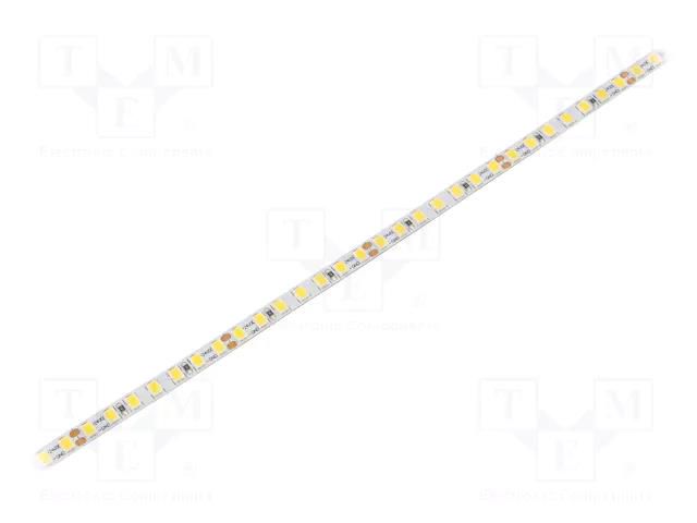 LED tape; white neutral; 2835; LED/m: 168; 5mm; white PCB; IP20 WISVA OPTOELECTRONICS HH-40KVC-2835GWNA