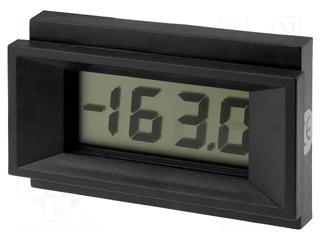 Voltmeter; digital,mounting; 0÷200mV; on panel; M2 screw; LCD AXIOMET PAN.PM128