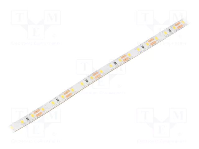 LED tape; white neutral; 2835; LED/m: 96; 8mm; white PCB; IP65 WISVA OPTOELECTRONICS HH-40KOG-2835FWAA