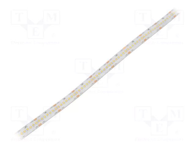 LED tape; white neutral; 2216; LED/m: 280; 10mm; white PCB; IP65 WISVA OPTOELECTRONICS HH-40KZI-2216GWAB
