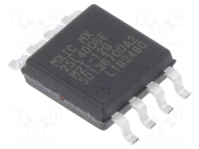 IC: FLASH memory; 4MbFLASH; SPI; 86MHz; 2.7÷3.6V; SOP8; serial MACRONIX INTERNATIONAL MX25L4006EM2I-12G