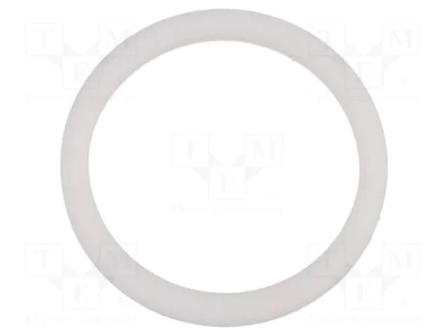 Gasket; PTFE; Thk: 2mm; Øint: 12mm; Øout: 16mm; PG7; white; -120÷250°C LAPP LP-53801035