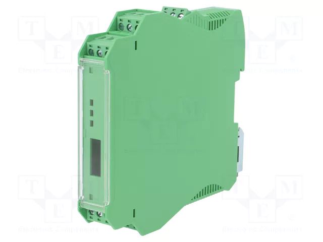Enclosure: for DIN rail mounting; polycarbonate; green; UL94V-0 DEGSON ELECTRONICS FMED-03P-14-07AH