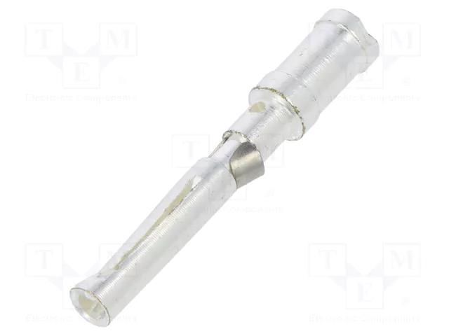 Contact; female; 1.6mm; silver plated; 2.5mm2; crimped; 10A TE Connectivity T2020002025-000