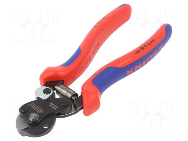 Cutters; cutting; 160mm; Blade: about 64 HRC KNIPEX KNP.9562160