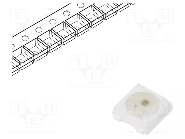 Programmable LED; RGB; SMD; 5050,PLCC4; 3.8÷5.5VDC; 5.4x5x1.57mm LITEON LTST-E563CEGBW