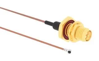 CABLE RP SMA JACK-AMC R/A PLUG, 3.9" 095-902-578-100