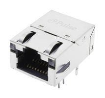 RJ45 CONN, R/A RCPT, 8P8C, 1PORT, TH JXD1-1V09NL