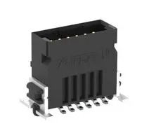 CONN, PLUG, 12POS, 2ROW, 1.27MM, SMT 234206-E