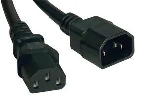 POWER CORD, IEC C14/IEC C13, 10FT, 10A P004-010