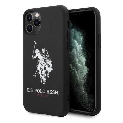 US Polo USHCN65SLHRBK iPhone 11 Pro Max czarny/black Silicone Collection, U.S. Polo Assn. 3700740474525 3700740474525
