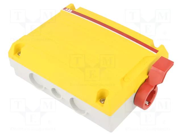 Safety switch-disconnector; Poles: 6; flush mounting; 25A; IP65 ABB BWS625YTPN