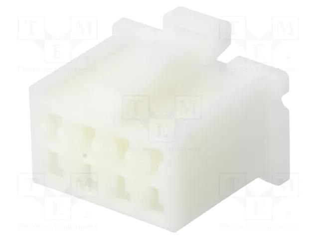 Connector: wire-board; plug; female; MDF6; PIN: 8; for cable; 3.5mm HIROSE MDF6-8DS-3.5C