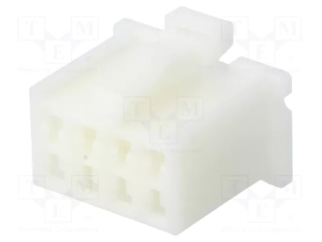 Connector: wire-board; plug; female; MDF6; PIN: 8; for cable; 3.5mm HIROSE MDF6-8DS-3.5C