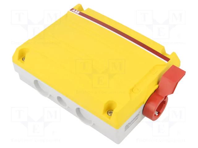 Safety switch-disconnector; Poles: 6; flush mounting; 16A; IP65 ABB BWS616YTPN