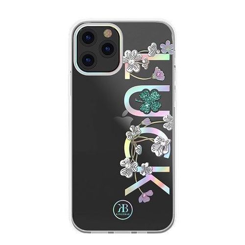 Kingxbar Lucky Series case decorated with original Swarovski crystals iPhone 12 mini transparent (Luck), Kingxbar 6959003589866 6959003589866