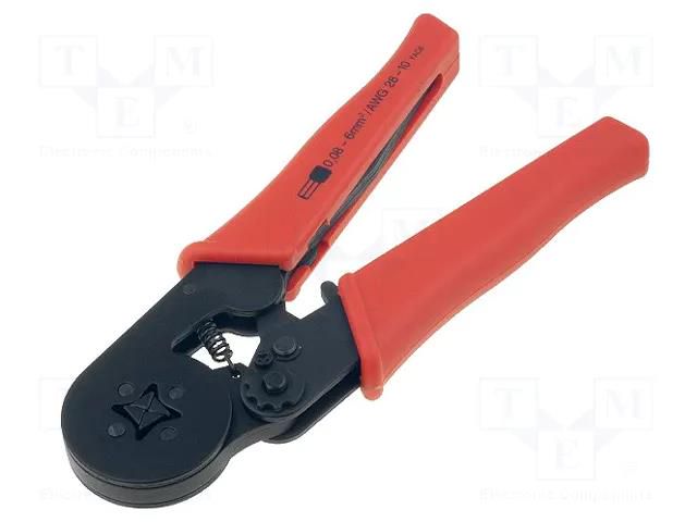 Tool: for crimping; insulated solder sleeves; 1÷6mm2 RICH DRAGON ENTERPRISE YAC8