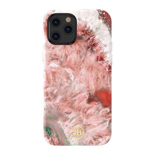 Kingxbar Agate Series case decorated printed Agate iPhone 12 mini red, Kingxbar 6959003590299 6959003590299