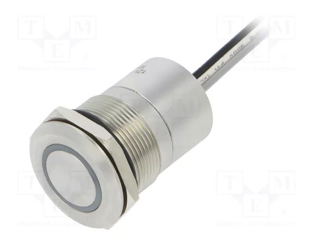Switch: capacitive; Pos: 2; SPST-NO; 0.01A/12VDC; IP68; OFF-ON; MC BULGIN BG-MC22LOSRG