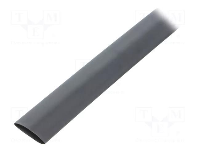 Heat shrink sleeve; glueless; 3: 1; 24mm; L: 1.2m; black; RNF-3000 TE Connectivity RNF-3000-24/8-0-ST