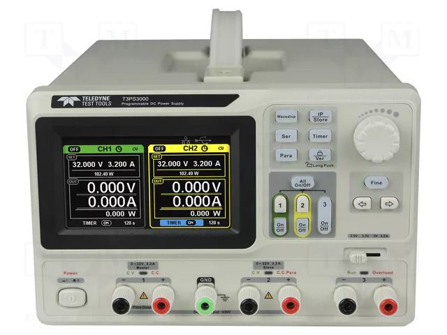 Power supply: programmable laboratory; Ch: 3; 0÷32VDC; 0÷3.2A TELEDYNE LECROY LC-T3PS3000