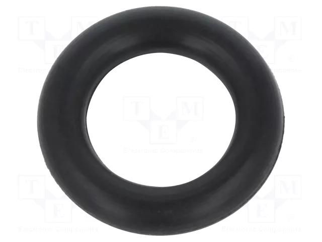 O-ring gasket; NBR caoutchouc; Thk: 3mm; Øint: 9mm; black ORING USZCZELNIENIA TECHNICZNE O-9X3-70-NBR