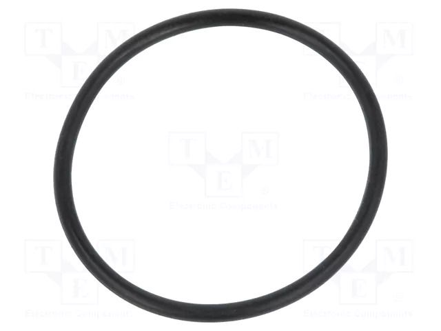 O-ring gasket; NBR caoutchouc; Thk: 1.5mm; Øint: 25mm; black ORING USZCZELNIENIA TECHNICZNE O-25X1.5-70-NBR