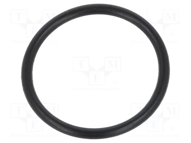 O-ring gasket; NBR caoutchouc; Thk: 3.5mm; Øint: 24mm; black ORING USZCZELNIENIA TECHNICZNE O-24X3.5-70-NBR